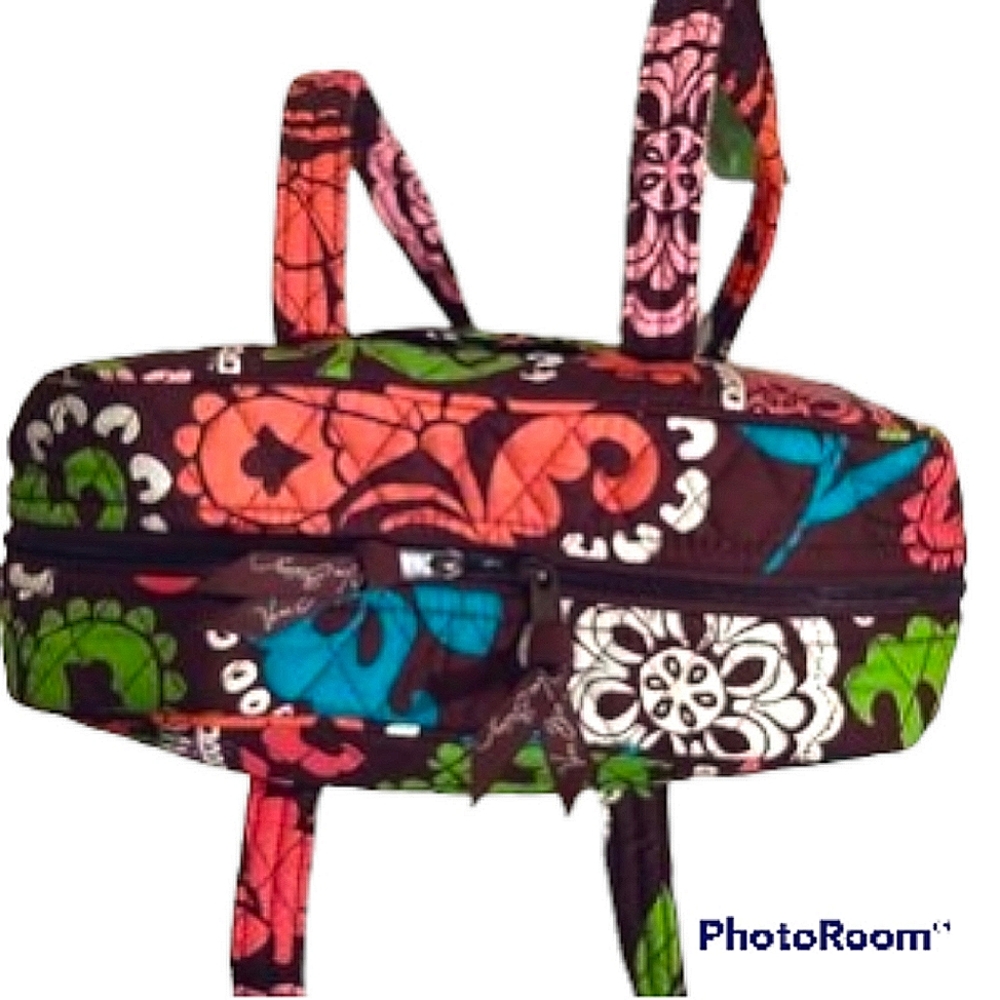 Vera Bradley 100 handbag Lola NWT  RETIRED print - Picture 6 of 11